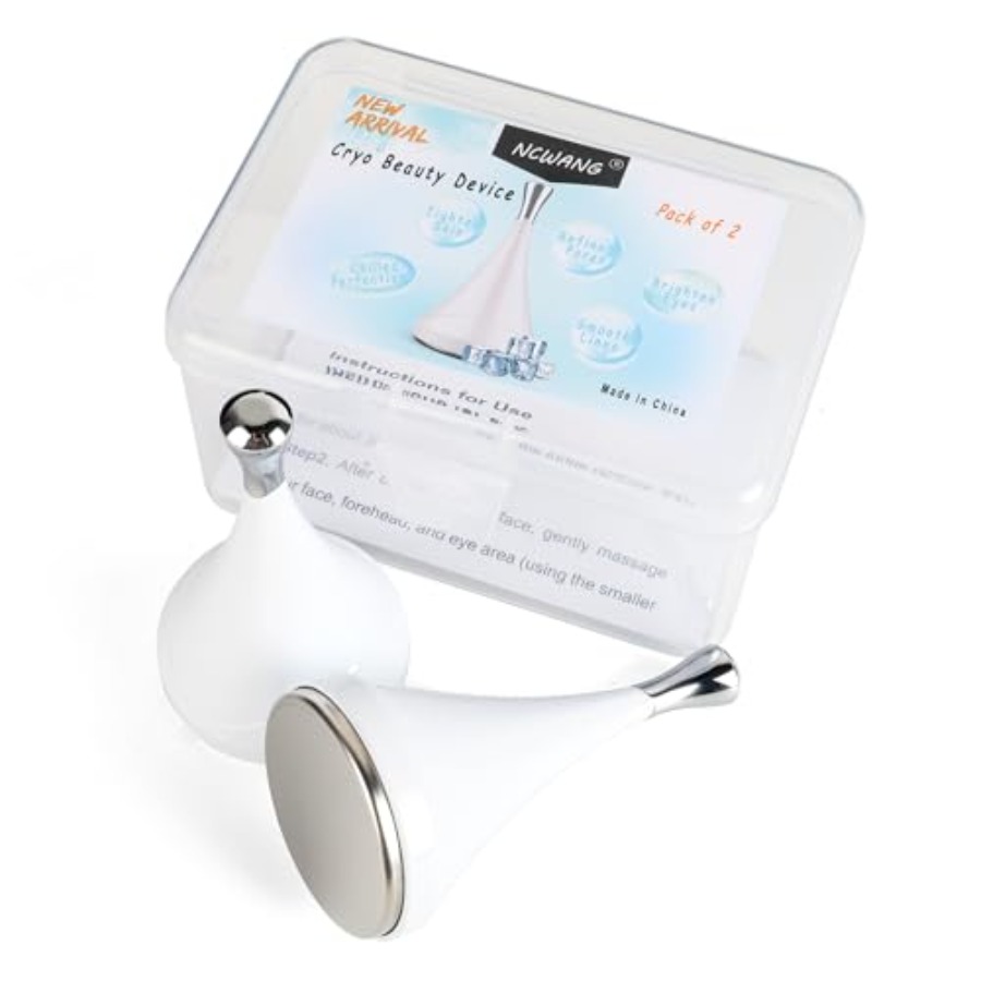 Face Mask Storage Box - Ice Globes Facial Rollers for Face
