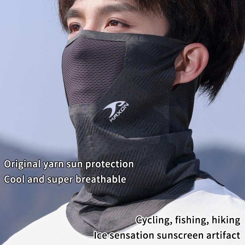 Ice Silk Summer Face Mask with - Sports Mask Breathable recension och pris
