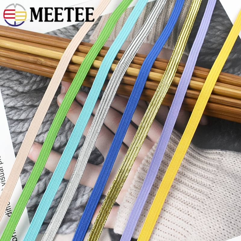 30Meters 6mm Flat Elastic Band - Mask Lanyard Adjustable recension och pris