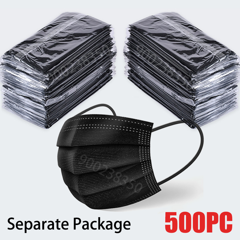 10/50/100/200/500pcs Mask Disp - Disposable Surgical Mask recension och pris