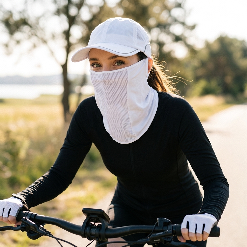 Ice Silk Sun Mask UPF50+ Breat - Sports Mask Breathable recension och pris
