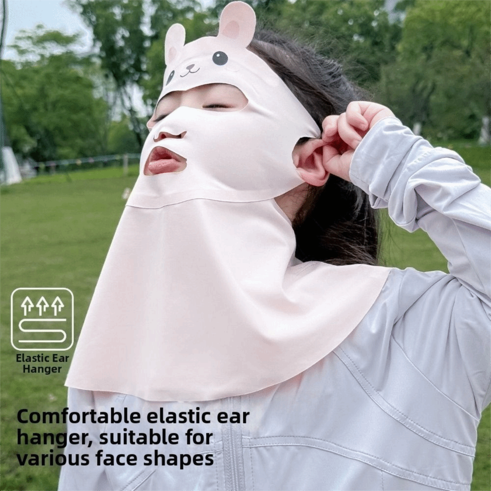 Rabbit Design Kids Sun Protect - Kids Face Mask recension och pris