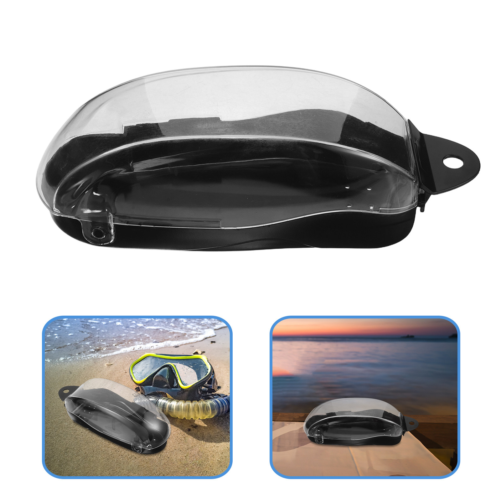 Snorkeling Mask Case Protectiv - Mask Case Hard Shell recension och pris