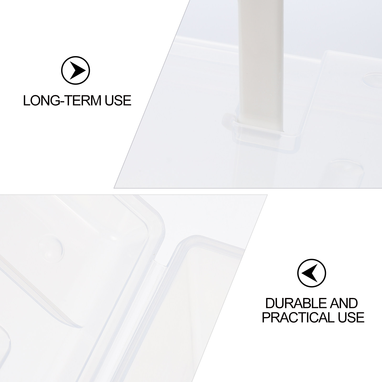 1Pcs Healthy Premium Plastic D - Face Mask Storage Box recension och pris