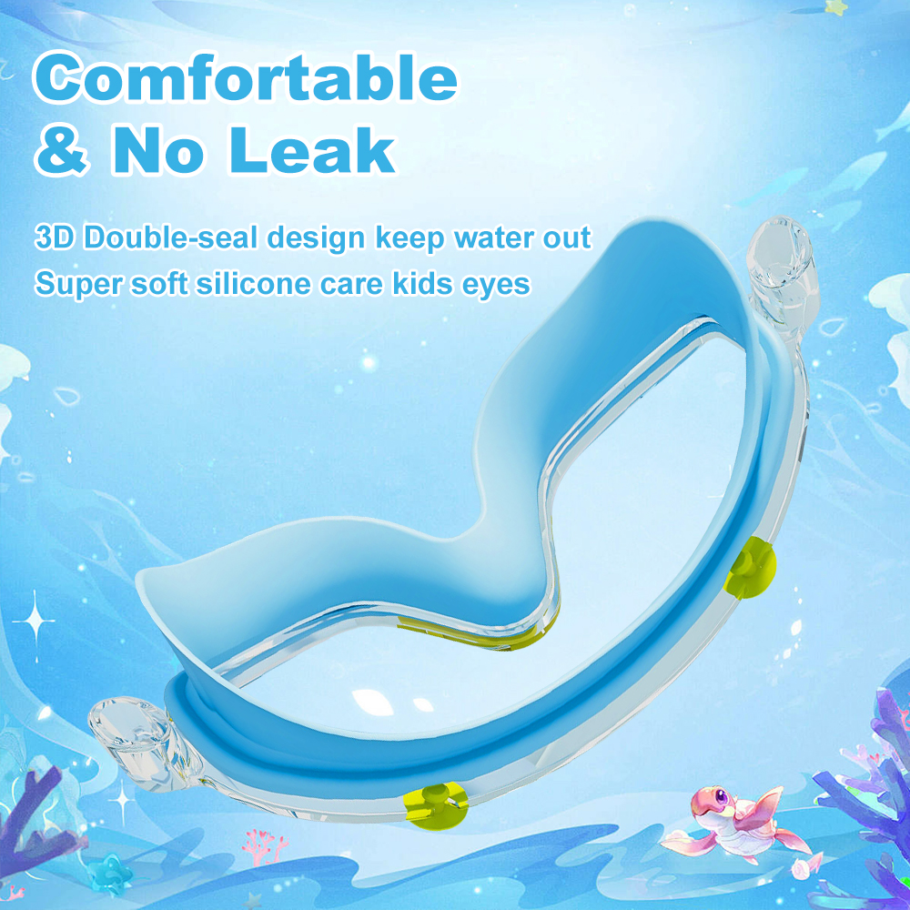 Kids Swim Goggles Boys Girls A - Silicone Mask Bracket recension och pris