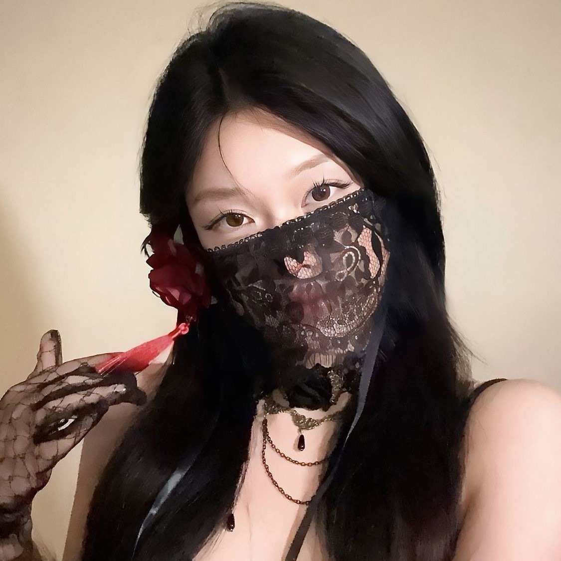 2026 New Black Flower Half Fac - Respirator Half Face recension och pris